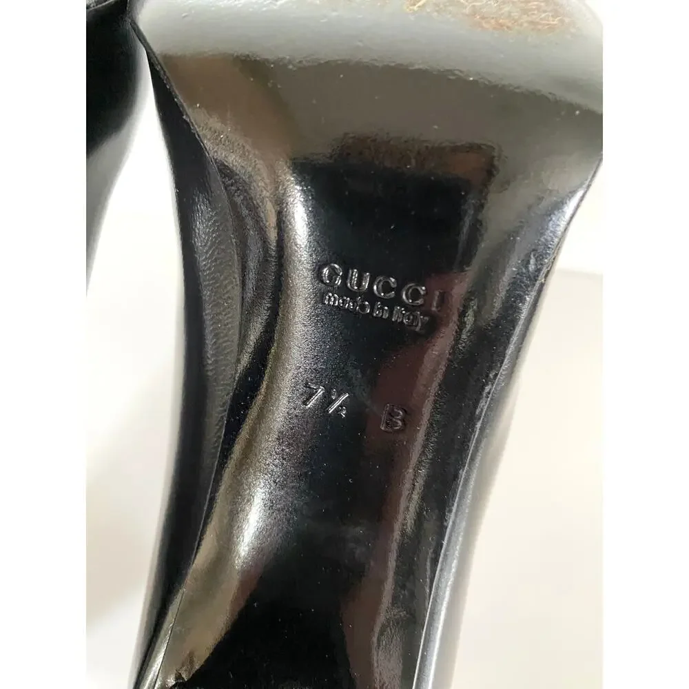 Gucci black brushed